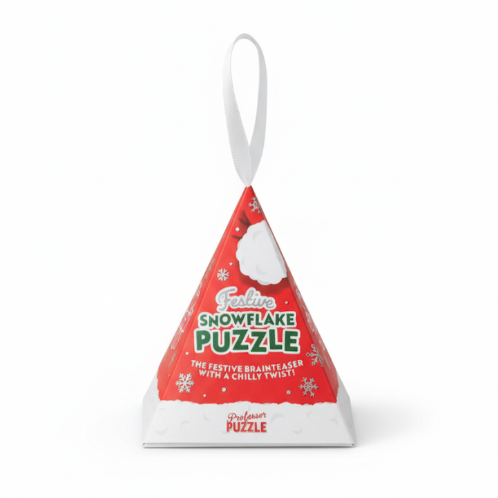 Professor Puzzle | Festive Puzzle | Snowflake