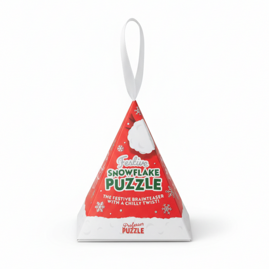 Professor Puzzle | Festive Puzzle | Snowflake