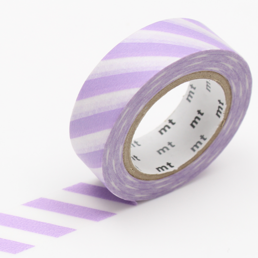 mt basic | Washi Tape | Lilac Stripe 2