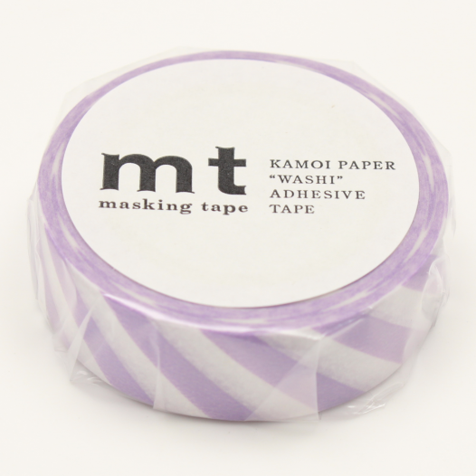mt basic | Washi Tape | Lilac Stripe 2
