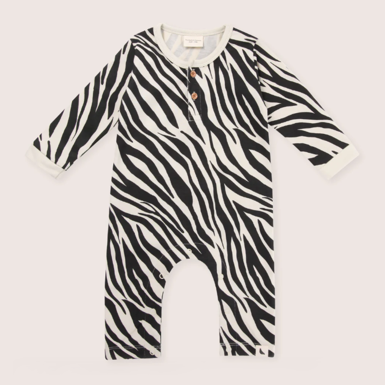 Turtledove London | Zebra Playsuit