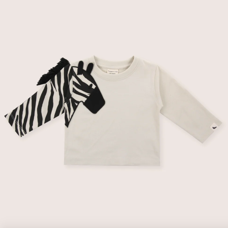 Turtledove London | Zebra Long Sleeve Top